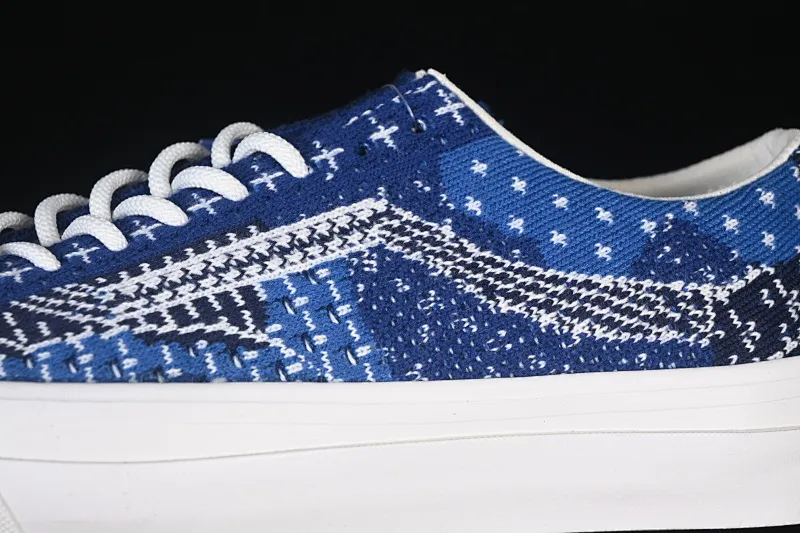 All categories Vans Vans series Vans Low Vans Old Skool 36 EK woven series Comfortable and versatile non-slip and wear-resistant casual skate shoes VN000SHXBLU